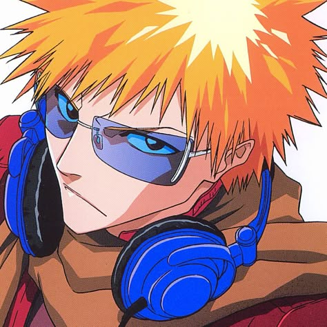 Ichigo Kurosaki, An Anime, Anime Character, Bleach, Orange, Anime, Hair, Blue