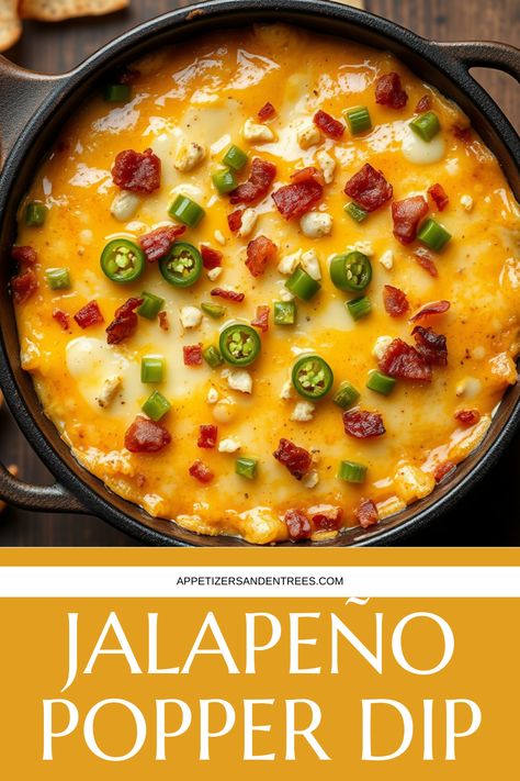 Looking for a crowd-pleasing dip that combines the best of creamy, cheesy, and spicy? This Jalapeño Popper Dip is the ultimate appetizer that will keep everyone coming back for more. With crispy bacon, two types of cheese, and a touch of heat from fresh jalapeños, it’s the perfect dip for any gathering or game night. Cottagecore Lifestyle, Jalapeno Popper Dip, Popper Dip, Superbowl Appetizers, Types Of Cheese, Game Day Snacks, Jalapeno Poppers, Salad Side Dishes, Appetizer Dips