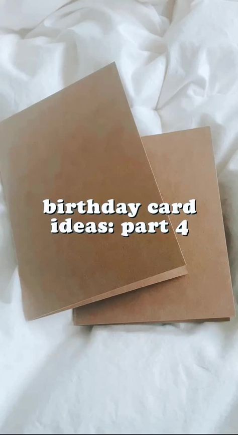 Birthday Cards Aesthetic, 18th Birthday Gifts For Girls, Cards Aesthetic, Penpal Letters, Sips Tea, Happy Birthday Cards Diy, Birthday Card Ideas, Birthday Things, Diy Holiday Cards