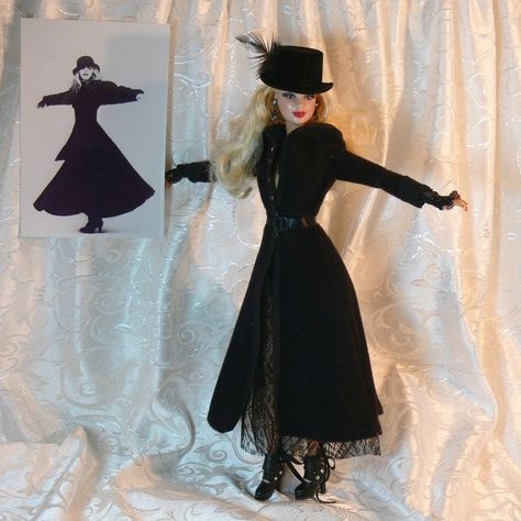 Classy Celebrities, Celebrity Dolls, Stevie Nicks Fleetwood Mac, Go Your Own Way, Glamour Dolls, Back Stage, Fantasy Doll, Silkstone Barbie, Beautiful Goddess