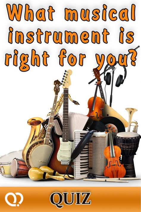 What musical instrument fits your personality? This quiz will find you! #quiz What Instrument Should I Play, What Your Instrument Says About You, What Musical Are You Quiz, Music Quizzes, Musical Quiz, Best Violinist, Music Quiz, Old Musical Instruments, Play Quiz