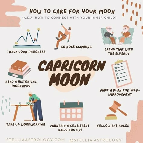 Sagittarius Sun Capricorn Moon, Moon In Capricorn Astrology, Capricorn Self Care, Moon In Capricorn Aesthetic, Capricorn Moon Women, Capricorn Moon Aesthetic, Capricorn Witch, Capricorn Moon Sign, Moon Capricorn