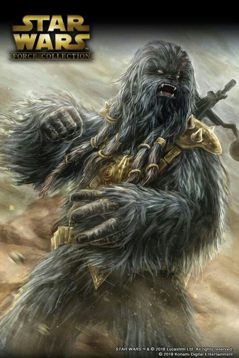 Star Wars Black Krrsantan, Wookie Warrior, Black Krrsantan, Force Unleashed, Space Warriors, Star Wars Light, Star Wars Canon, Stars Wars, Star Wars 2