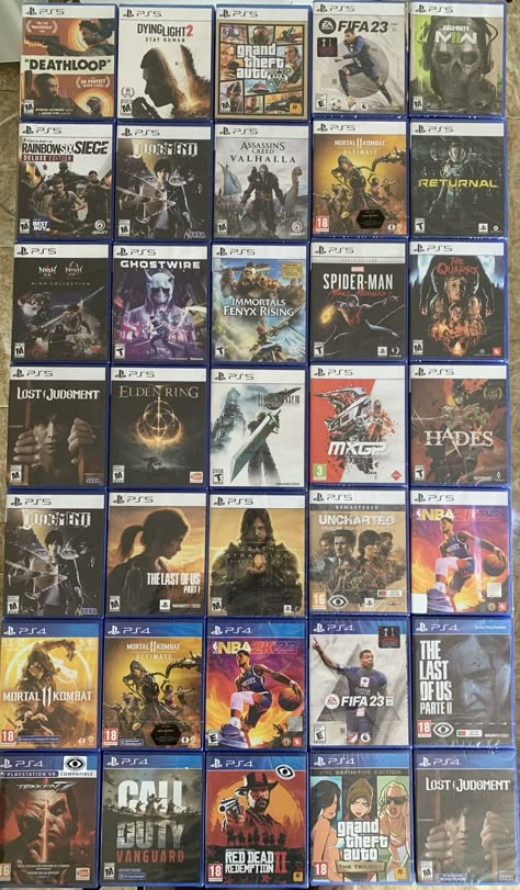 Ps5 Games Collection, Best Ps5 Games, Geek Bedroom, Magic Tricks Tutorial, Boys Game Room, Games For Men, Video Games Ps4, Spiderman Ps4, Gamer Setup