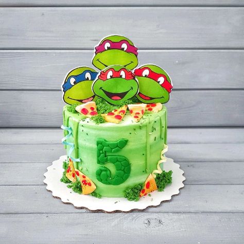 Cake Turtle Ninja, Ninja Turtle Theme Cake, Simple Ninja Turtle Cake, Ninja Turtle Birthday Cake Diy, Ninja Turtle Birthday Cakes For Boys, Tmnt Cake Ideas, Ninja Turtle Sheet Cake, Ninja Turtles Cake Ideas, Ninja Turtles Birthday Party Ideas Cake