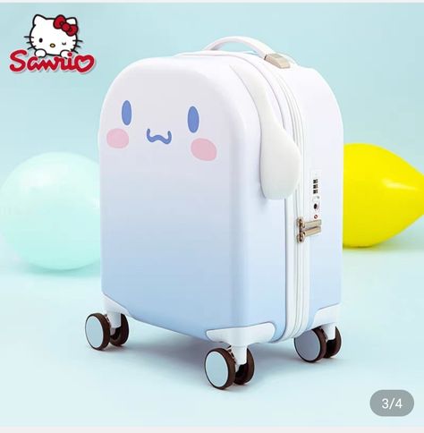 Cinnamoroll Merch, Cinnamoroll Things, Cinnamoroll Stuff, Cat Ear Headset, Packing Accessories, Cute Cat Costumes, Versace Jacket, Cute Luggage, Kawaii Diy