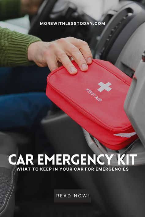 Be prepared for any roadside emergency with these must-have items in your car emergency kit! From a first-aid kit to a flashlight and jumper cables, this guide has everything you need to stay safe and be ready for anything. Don't leave home without your car emergency kit and ensure emergency preparedness wherever you go. Stay safe on the road with this essential guide to car safety. Best First Aid Kit, Car Emergency Kit, Car Owner, Aid Kit, Emergency Kit, First Aid Kit, Kit Cars, Car Safety, Jumper Cables