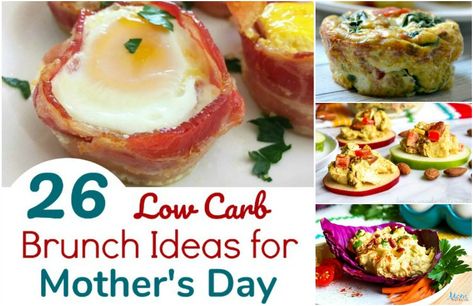 Mother's Day is right around the corner and, of course, we are all looking for ways to� spoil our Moms on her special day! Why not spoil her with a delicious brunch made special just for her? We have 26 Scrumptious Low Carb Brunch Ideas for Mother's Day that you can't go wrong with! Keto Brunch Ideas, Low Carb Brunch, Keto Egg Recipes, Mothers Day Brunch Ideas, Easy Brunch Menu, Mother's Day Brunch Menu, Keto Brunch, Fathers Day Brunch, Ideas For Mother's Day