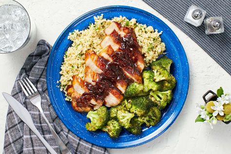 Hello Fresh Pork Chops, Hello Fresh Pork Recipes, Hello Fresh Pork, Balsamic Pork Chops, Hellofresh Recipes, Fresh Recipe, Broccoli And Potatoes, Monthly Menu, Balsamic Pork