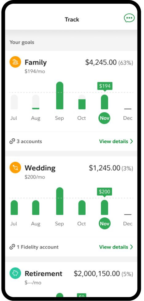 Fidelity Spire | The Smart Saving & Investing App | Fidelity Fidelity Investment, Savings Money, Save And Invest, Investing Apps, Monthly Savings, Doctors Note, Roth Ira, Take Money, Set Your Goals