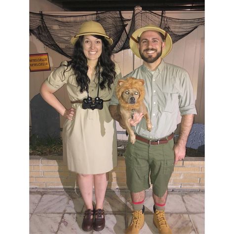 Aviation Party Theme, Safari Costume Women, Safari Halloween Costume, Safari Costume, Safari Outfit, Jungle Cruise, Safari Dress, Halloween Costume Idea, Diy Kostüm