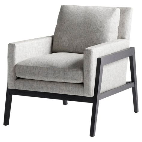 Product Overview Available Dimensions: 34"L x 30"W x 36.5"D x 36.5"H 35"L x 29.5"W x 34"H Available Finishs: Black Grey Natural Material: Linen,Polyester Wood Wood,Foam Black Accent Chair, Contemporary Accent Chair, Fabric Accent Chair, Grey Upholstery, Transitional Living Rooms, Cyan Design, Burke Decor, Furniture Removal, Occasional Chairs