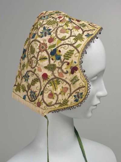 MFA Boston2 Larp Inspiration, 17th Century Clothing, Elizabethan Fashion, Medieval Hats, 16th Century Fashion, Medieval Embroidery, Historical Hats, 17th Century Fashion, Ethno Style