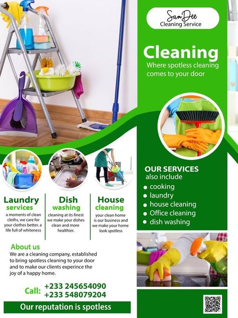 Cleaning Service Social media post Rollup Design, Dry Cleaning Business, Cleaning Flyers, Cleaning Service Flyer, Laundry Business, Instagram Post Design, Fireworks Photography, Company Business Cards, Fitness Flyer