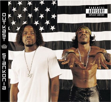 𝐓𝐨𝐝𝐚𝐲 𝐢𝐧 𝐇𝐢𝐩 𝐇𝐨𝐩 𝐇𝐢𝐬𝐭𝐨𝐫𝐲:⁣ #Outkast released their fourth album #Stankonia October 31, 2000 Outkast Stankonia, Southern Hip Hop, Rap Us, Rap Album Covers, Surf Music, Andre 3000, Bloc Party, Cool Album Covers, J Pop