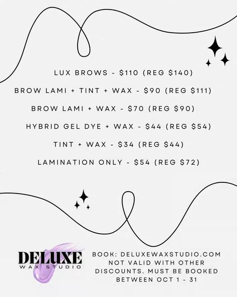 BOO 👻🖤 There's a Brow Artistry Promo from October 1st - 31st at Deluxe Wax Studio. Choose from your favorite eyebrow services on our booking site under "October Brow Artistry Promotions" See you soon 🫶🏼 📍423 Hamilton St Suite 1 Geneva, Illinois 60134 Eyebrow Services, Geneva Illinois, Wax Studio, Booking Sites, October 1st, See You Soon, Geneva, Illinois, See You