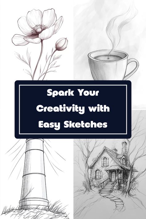 Are you looking for quick sketching ideas to boost your creativity? Check out these simple and fun sketch prompts designed for beginners. Whether you’re doodling on the go or practicing at home, these easy drawing techniques can help you build your skills and get inspired! This list of ideas is perfect for anyone who wants to explore the joy of sketching. So grab your pencil and paper, and get ready to ignite your creativity with things you can draw anywhere, anytime! Simple Sketching For Beginners, Pencil Art Drawings With Shading, Scenes Drawing, Sketching Practice For Beginners, Easiest Sketches For Beginners, Cool Pencil Drawings Easy Step By Step, Pen N Ink Drawings, Drawings Of Random Things, Fine Liner Sketch Easy