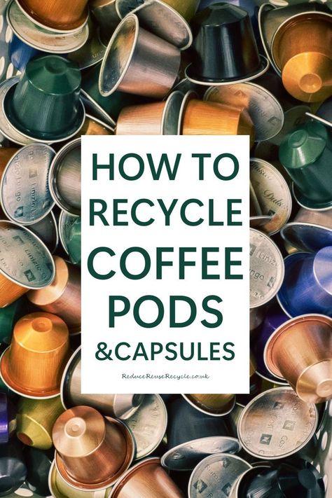 Recycle Coffee Pods, Coffee Pods Jewellery, Coffee Pods Crafts, Make Your Own Coffee, Environmentally Friendly Living, How To Recycle, Book Cafe, Coffee Capsules, Coffee Pods