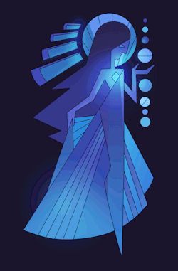 Blue Diamond, Steven Universe, A Woman, Universe, Tumblr, Blue, Design