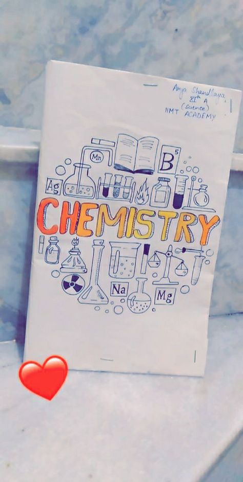 Doodles makes everything fun😍🌸 Chemistry Project Cover Page Aesthetic, Chemistry Cover Page Design, Chemistry Project, Assignment Ideas, Project Cover, Chemistry Projects, Project Cover Page, Creative Book Covers, Front Cover Designs