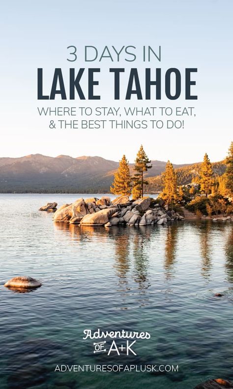 Lake Tahoe Itinerary, Sand Harbor Lake Tahoe, Lake Tahoe Map, Lake Tahoe Trip, Lake Tahoe Beach, Lake Tahoe Summer, Lake Tahoe Winter, Tahoe Trip, Lake Tahoe Vacation