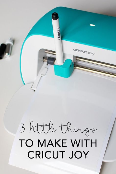 #ad 3 ways to use the new Cricut Joy - try out these quick and simple projects! #cricutcreated #cricutjoy @officialCricut Circut Joy Projects For Beginners, Cricut Joy Vinyl Projects, Cricut Projects Joy, Cricut Projects Beginner Cardstock, Circut Joy Ideas, Cricut Joy Crafts, Cricket Joy Projects, Cricutjoy Projects, Cricut Projects Beginner Vinyl