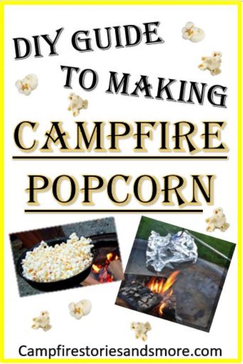 One of the best parts of camping is enjoying savory treats that you don't typically have at home. Find out how to make popcorn over the campfire and flavor it the way you want. Share the Smells, Skills, & Memories with your kids. #camping #snacks Campfire Popcorn, Cooking Popcorn, Making Popcorn, How To Make Popcorn, Diy Popcorn, Camping Snacks, Savory Treats, Campfire Stories, Kids Camping