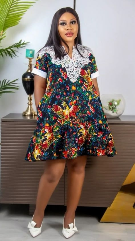 Short Gown For Pregnant Women, Short Grown Style Ankara, Simple Kitenge Dress Design, African Dresses For Pregnant Women, Ankara Dress For Pregnant Women, Short Kitenge Dresses Designs, Pregnant Women Outfits, Simple Ankara Gowns, Gown For Pregnant Women