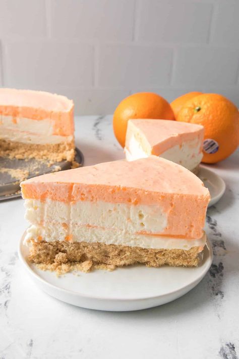 Funfetti Cheesecake, Key Lime Pie Easy, Orange Baking, Orange Dreamsicle, Classic Cheesecake, Bake Cheesecake, Wafer Cookies, Orange Creamsicle, Lime Pie