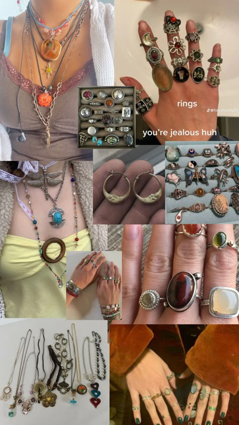 #jewelry #cooljewelry #beabadoobee #outfitinspo #vibes #vintage Enby Fashion, Stone Bracelets, Vision Board Manifestation, Green Girl, Life Vision Board, Life Vision, Natural Stone Bracelets, Funky Jewelry, Mood Board Fashion