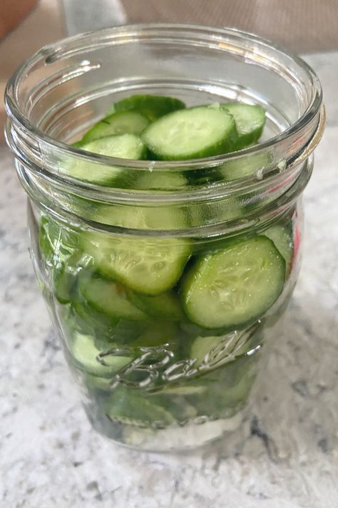 Overnight Ranch Dill Pickles Recipe - No Canning Required!