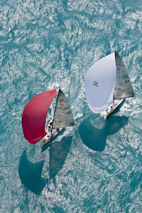 Aerial at Miami Grand Prix #sailing #photography #sailboats #nautical #Miami #onnevanderwal Graphic Design Color Trends, Sailboat Photography, Sailing Regatta, Nautical Prints, Sailing Art, Ocean Travel, Row Boats, Camera Canon, Boat Race