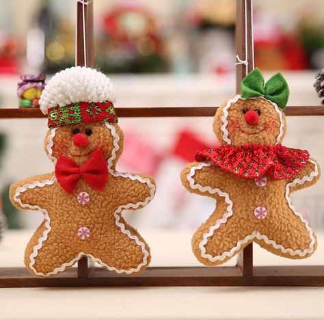 Gingerbread Man Decorations, Thanksgiving Home Decorations, Festive Party Decorations, Gingerbread Decorations, Christmas Tree Accessories, Christmas Gingerbread Men, Christmas Pendant, Thanksgiving Decor, Christmas Gingerbread