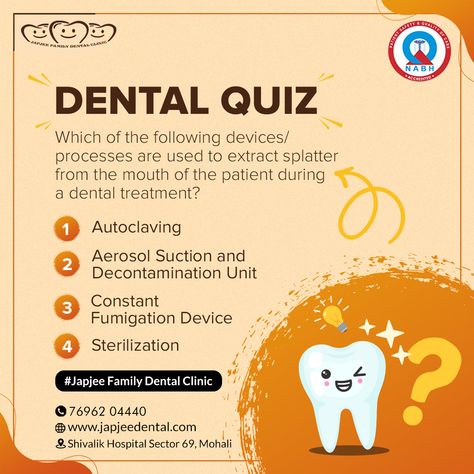 Quiz to find out how much you know about how to get healthy teeth. Different types of teeth and their function. How to Care for your teeth? Call us : 7696204440 Email : drsunnyahluwalia@gmail.com Website : www.japjeedental.com #dentalpain #dentist #dentistry #dental #japjeefamilydentalclinic #checkup #dentalproblems #dentalclinic #mohali Dental Quiz, Dentist Infographic, Fun Dental Facts, Dental Hygienist Definition, Dentistry Is Not Expensive Neglect Is, Family Dental, Dental Problems, Healthy Teeth, Dental Clinic