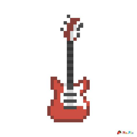 Red And Black, Video Game, Guitar, Black And White, Red, White, Black, Art