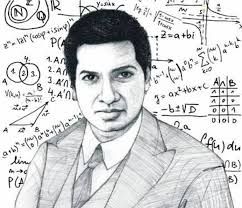 Ramanujan Quotes, Mathematics Quotes, National Mathematics Day, Mathematics Day, Srinivasa Ramanujan, Math Drawing, Mathematics Art, Maths Day, Mathematics Worksheets