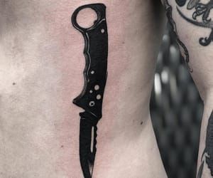 by eikyrona | tumblr, art и captive prince Black Knife Tattoo, Pocket Knife Tattoo, Butterfly Knife Tattoo, Knife Tattoos, Mangas Tattoo, Blade Tattoo, Knife Tattoo, Neck Tattoos Women, Cover Up Tattoo