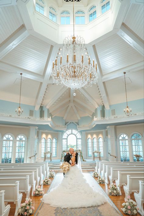 Disney Wedding Pavilion, Cinderella Wedding Theme, Wedding Pavilion, Disney World Wedding, Disney Photo Ideas, Disney Weddings, Wedding Renewal Vows, Disney Fine Art, Disney Fairy Tale Weddings