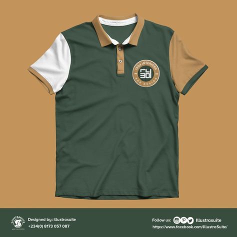 Polo Shirt Design Ideas, Polo Shirt Design Uniform, Sports Shirts Ideas, Team Shirt Designs, Polo Shirt Outfits, Graphic Shirt Design, Sport Shirt Design, T Shirt Logo Design, School Uniform Outfits