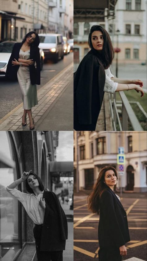 Woman Photoshoot Outdoor City, City Girl Photoshooting, City Walk Photoshoot, Portrait Poses For Women Outdoor City, Fashion Photography Ideas Outdoor, Outside City Photoshoot Ideas, City Women Photography, Photoshoot Ideas Outdoor City, City Girl Photosession