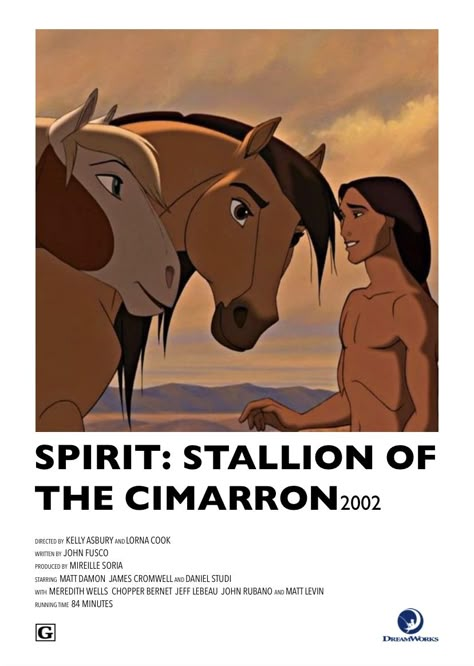 Spirit: Stallion Of The Cimarron 2002 [made by me] Spirit Stallion Of The Cimarron Poster, Spirit The Stallion Of The Cimarron, Spirit Movie Poster, Spirit The Movie, Spirit The Stallion, Spirit Cartoon, Spirit Movie, Spirit Posters, Spirit Film