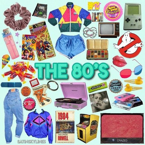 Retro 80s Outfits, 80’s Outfits, 1980s Aesthetic, 80’s Aesthetic, Skateboard Style, 80s Inspired Outfits, 80s Fashion Trends, 80s Theme Party, 80s Theme