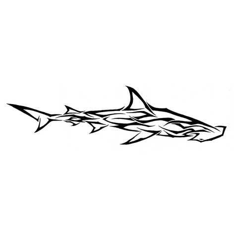 Hammerhead Shark Tattoo Men, Abstract Shark Tattoo, Black Tip Reef Shark Tattoo, Hammerhead Tattoo, Shark Tattoo Design, Small Shark Tattoo, Halsey Quotes, Tattoo Shark, Hammerhead Shark Tattoo