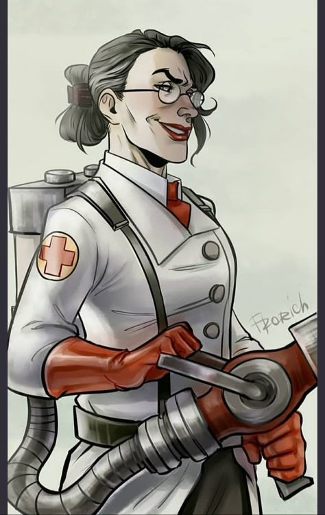 Tf2 Genderswap, Female Medic Tf2, Fem Medic Tf2, Female Tf2, Tf2 Genderbend, Tf2 Female, Team Fortress 3, Medic Tf2, Team Fortress 2 Medic