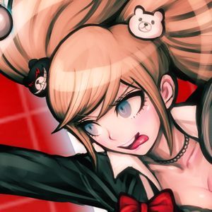 Junko Enoshima Aesthetic, Celeste Danganronpa, Danganronpa Chihiro, Anime Danganronpa, Danganronpa Junko, Junko Enoshima, Trigger Happy Havoc, Trigger Happy, Danganronpa Characters