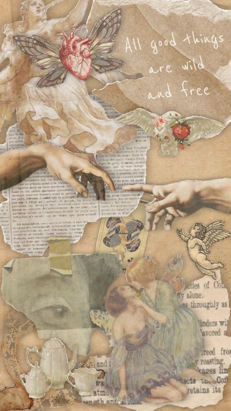 #vintage #paintings #ethereal #shuffles #shufflesbypinterest #beigeaesthetic #paper #lesbians #fairyaesthetic #faires #collage #shuffle #scrapbook #angel #angelaesthetic Ethereal Collage, Fairy Aesthetic, Angel Aesthetic, Beige Aesthetic, Angel, Paintings, Collage