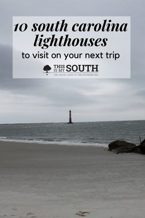 South Carolina Lighthouses, Tybee Island Lighthouse, South Carolina Coast, Southern Usa, Hilton Head Island South Carolina, Carolina Coast, South Carolina Travel, Southern Travel, Beach Destinations