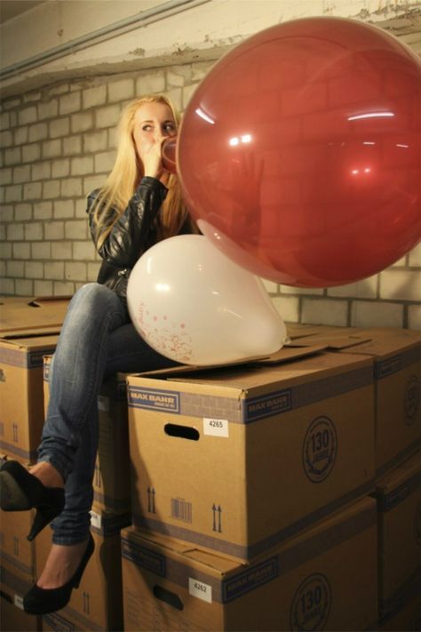 Huge Balloons, Blowing Up Balloons, Its A Girl Balloons, Large Balloons, Big Balloons, Wall Photos, Ball Exercises, Photo Wall, Balloons