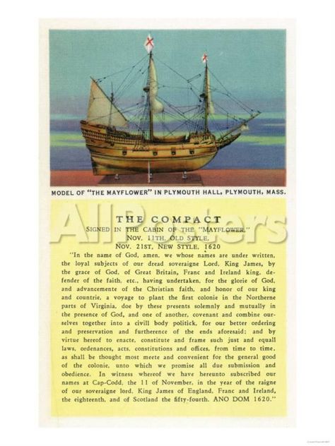 Plymouth, Massachusetts - Mayflower Model, the Compact in Plymouth Hall Scene Transportation Art Print - 46 x 61 cm Mayflower Compact, Halftone Art, Plymouth Massachusetts, Lord King, The Mayflower, Transportation Poster, Scene Art, Names Of God, Print Wall Decor