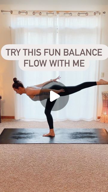 Yoga Flow Sequence Balance, Balance Flow Yoga, Airplane Pose Yoga, Tree Pose Yoga Sequence, Thanksgiving Yoga Flow, Shiva Squat Yoga, Balance Yoga Sequence, Yoga Flow Video, Balance Challenge